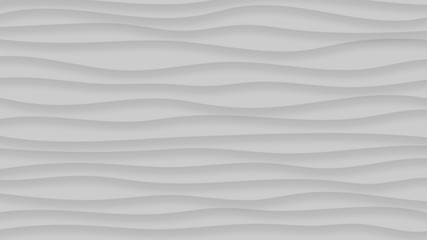 Wall Mural - Abstract background of wavy lines with shadows in gray colors
