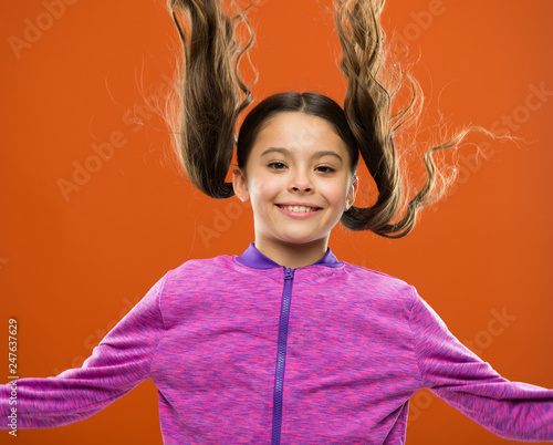 Strong And Healthy Hair Concept How To Treat Curly Hair Easy