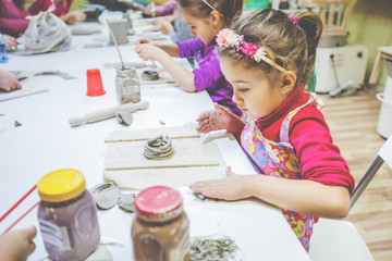 Wall Mural - Creative Clay For Children Pottery Workshop