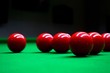 canvas print picture - Snooker Rote Kugeln