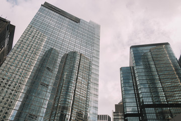 Hong Kong high rise building and finance center