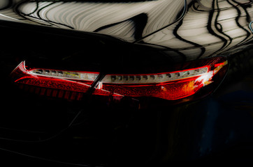 Wall Mural - car tail light