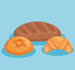 Poster - healthy breakfast menu icon