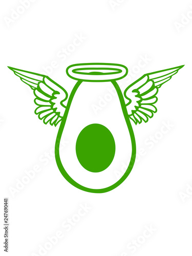 Avocado Engel Himmel Heilig Fliegel Flugel Gut Tot Tod Clipart Obst Gemuse Lecker Hunger Gesund Comic Cartoon Ernahrung Gesund Stein Kochen Essen Design Logo Symbol Buy This Stock Illustration And Explore