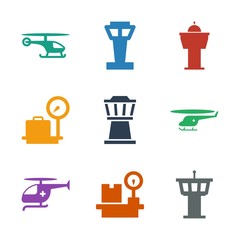 Sticker - departure icons