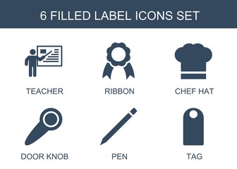 Poster - label icons