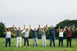 © Rawpixel.com - Happy diverse people holding hands in the park