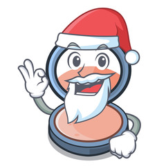 Sticker - Santa blush is isolated with the cartoons