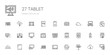 © NinjaStudio - tablet icons set