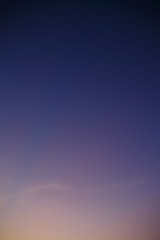 Wall Mural - purple clear morning sky