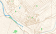© Knut Hebstreit - El Paso Texas printable map excerpt