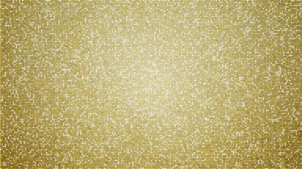 Wall Mural - Golden background and sparkles, flashes. Loop animation