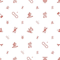 Poster - extreme icons pattern seamless white background