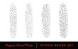 Stipple Brush Set for Texturing and Shadow (Light)