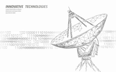 Wall Mural - internet security antivirus system. low poly polygonal radar personal data security. hacker attack d