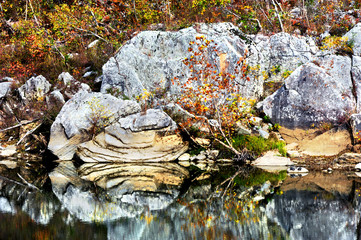 Wall Mural - All Around Fall Day on the Buffalo River