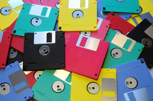 Colored Floppy Disk