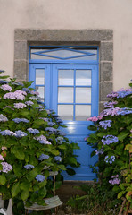 Wall Mural - Fenster in Locronan