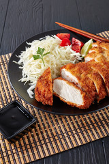 Poster - Tonkatsu - panko breaded deep fried pork cutlet