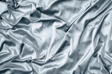 silver shiny silk fabric texture