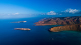 Fototapeta Do pokoju - Aerial panoramics from Espiritu Santo Island, Baja California Sur, Mexico.