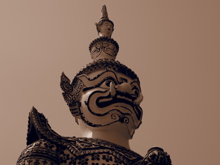 wat arun as a famous landmark in Bangkok, Thailand