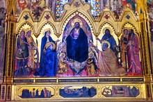Altarpiece Redeemer Strozzi Chapel Santa Maria Novella Church Florence Italy