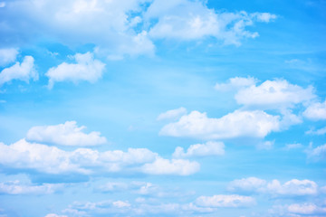 Wall Mural - Blue sky with clouds