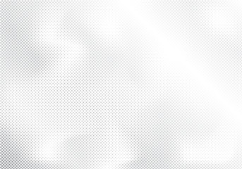 Aufkleber - Modern halftone white and grey background. Design decoration concept for web layout, poster, banner.