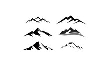 Peak Logo Mountain Icon