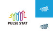 © marfuah - Pulse Statistic Logo Template Design Vector, Emblem, Design Concept, Creative Symbol, Icon