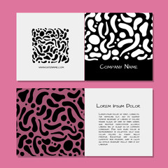 Poster - Greeting cards design, abstract liguid background