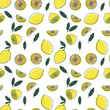 © Giulia - Lemon Juice Illustrated pattern