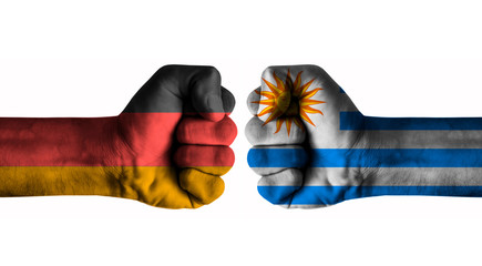 Canvas Print - Germany vs Uruguay