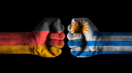 Canvas Print - Germany vs Uruguay