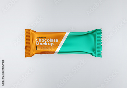 Download Chocolate Bar Mockup. Buy this stock template and explore ...