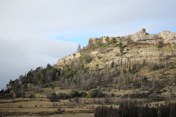 Canvas Print - paysage du languedoc