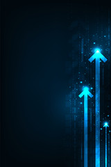 Wall Mural - fast data transmission and communication.