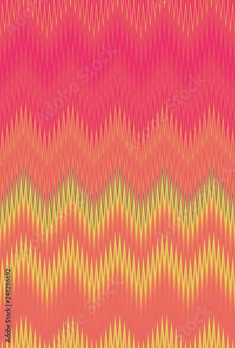 Chevron duotone halftone zigzag wave pattern abstract art background trends