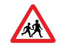 Traffic Signs Children Crossing
