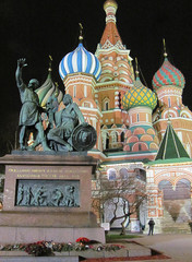 St. Basil's Cathedral on Red Square in Moscow