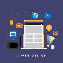 Poster - concept web design