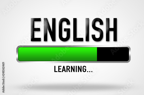 Foto English learning progress