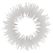 Retro  bursting rays design elements. Set of radial lines emblem. Design elements. Linear drawing. Vector retro logo illustration.