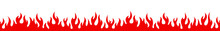 Flame On A White Background. Vector Illustration For Design - Vector