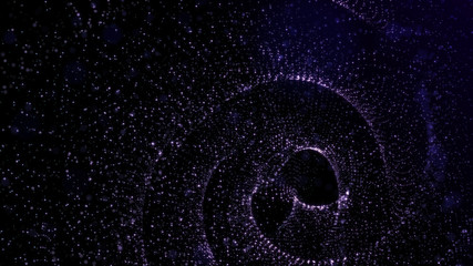 Wall Mural - Abstract spiral-shaped space background