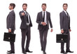 © ASDF - collage of photos of a modern young businessman