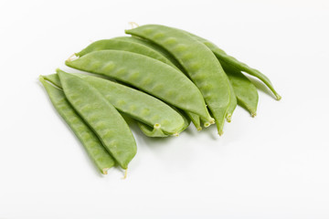 Wall Mural - Fresh snow peas