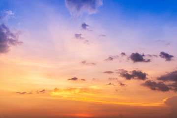 Wall Mural - sunset sky background.