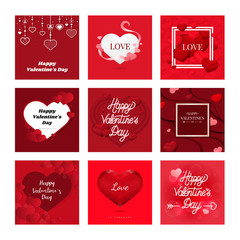 Sticker - Valentine's day icon illustration collection